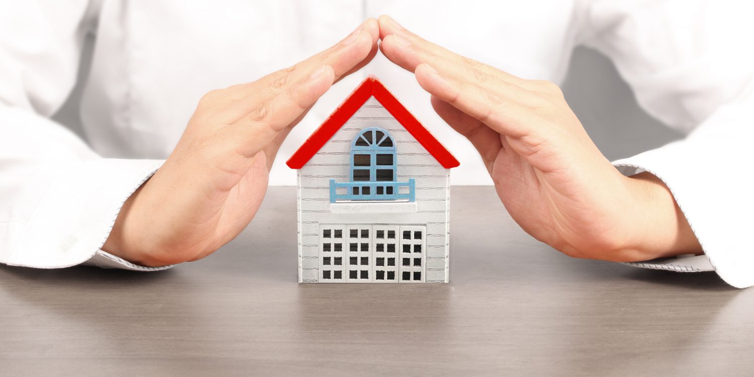 House Residential Structure in hand ,business home idea